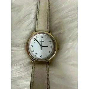 Timex TW2172400 Women's Leather Strap Analog Dial Quartz Genuine Watch RQ455